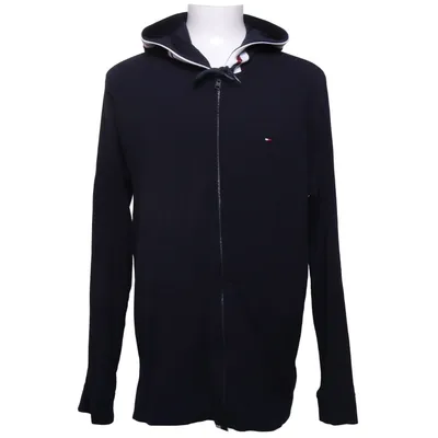 Cardigan (Blauw) van Tommy Hilfiger Katoen, Elastaan, Modal