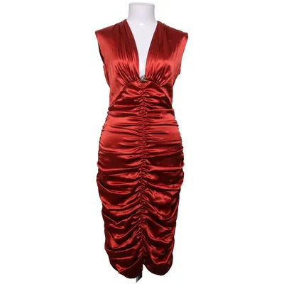Cocktailklänning (Röd) från Roberto Cavalli Elastan, Silke