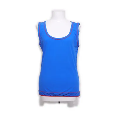 Débardeur de sport (Bleu, Rouge) de Versace Sport Élasthane, Polyamide