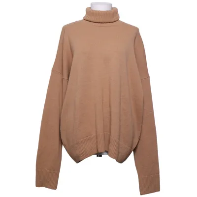 Pul à col roulé (Beige) de AMI Cachemire, Laine de mouton
