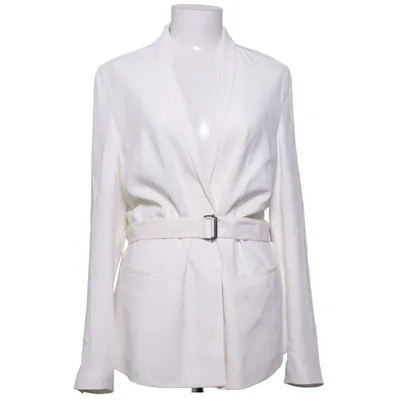 Kavaj (Vit) från Helmut Lang Bomull, Elastan, Polyester, Viskos