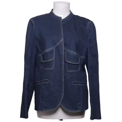 Denimjakke (Blå) fra Valentino Bomuld, Viscose