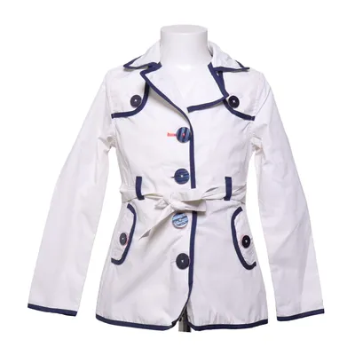 Trenchcoat (Hvid) fra Tommy Hilfiger Bomuld, Polyamid, Polyester