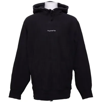 Huvtröja (Svart) från Supreme Bomull