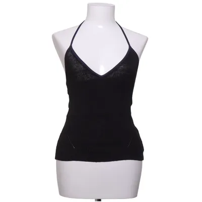 Halternecktopp (Svart, Blå) från Jacquemus Elastan, Linne, Polyamid, Viskos