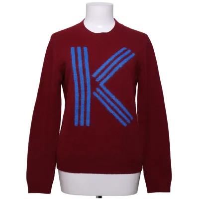 Sweater (Rød, Blå) fra Kenzo Akryl, Mohair, Polyamid, Uld
