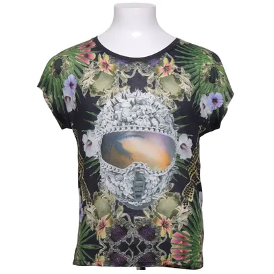 T-shirt (Sort, Flerfarvet) fra Philipp Plein Couture Polyester