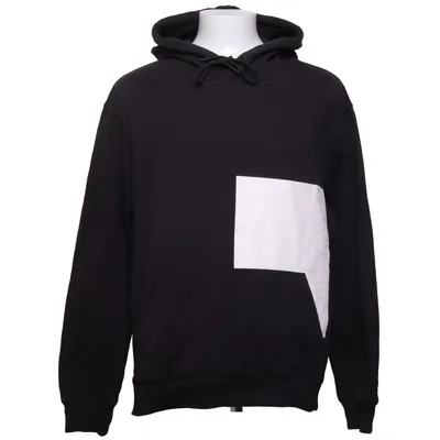 Huvtröja (Svart, Vit) från Calvin Klein Jeans Bomull, Elastan