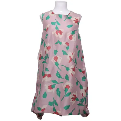 Robe (Rose, Vert, Blanc) de Marni Soie, Laine