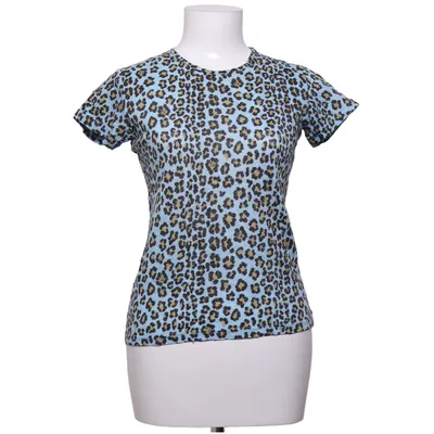 T-shirt (Blue, Black, Beige) from Fendi Jeans Cotton, Modal, Polyamide