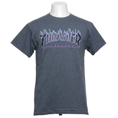 T-shirt (Grå) från Thrasher Bomull, Polyester