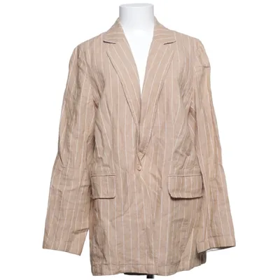 Kavaj (Beige, Vit) från Marc Aurel Bomull, Linne