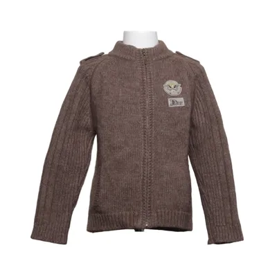 Cardigan (Bruin) van Christian Dior Acryl, Alpacawol