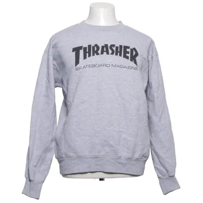Collegetröja (Grå) från Thrasher Bomull, Polyester