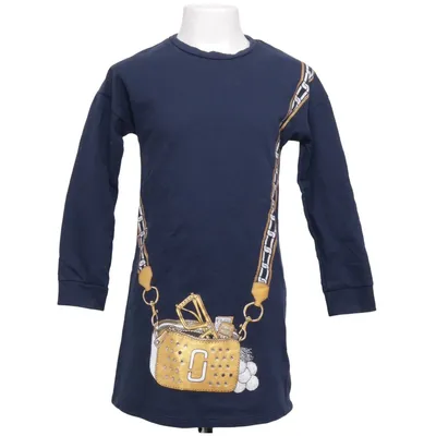 Klänning (Blå, Flerfärgad) från Little Marc Jacobs Bomull, Elastan, Viskos