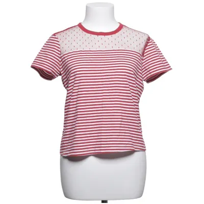 T-shirt (Röd, Vit) från Red Valentino Bomull, Polyamid