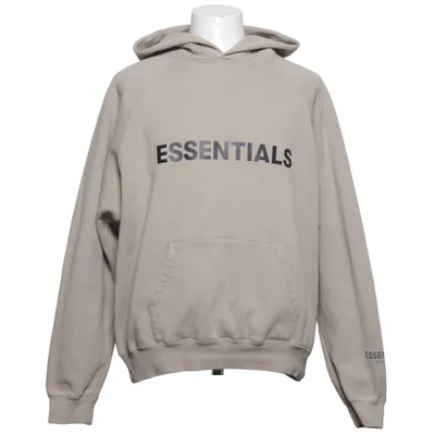 Hoodie (Beige) from Fear of God Essentials Cotton, Polyester