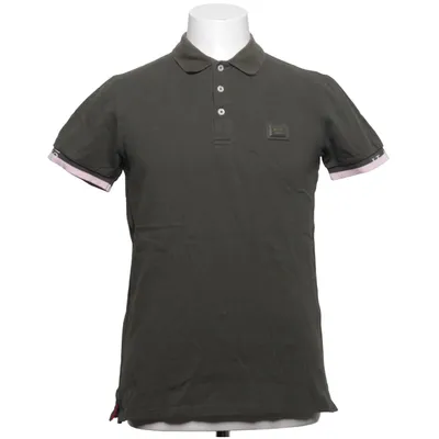 Pikétröja (Grön, Rosa) från 19V69 Italia by Versace 1969 Bomull