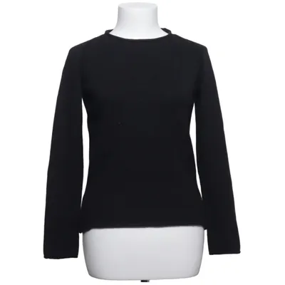 Pull-over (Noir) de Jil Sander Cachemire, Soie, Laine