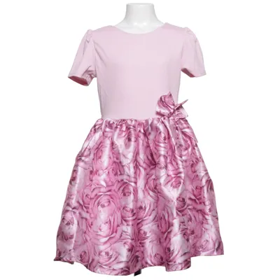 Klänning (Rosa, Flerfärgad) från H&M Elastan, Polyester, Viskos