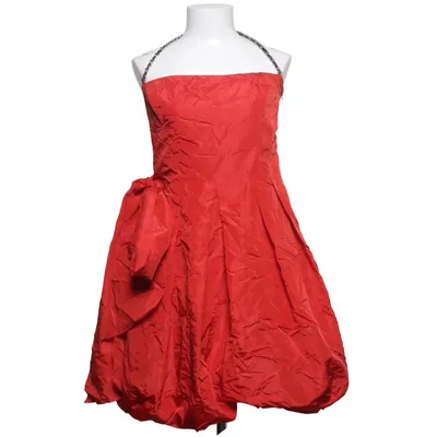 Neckholderkleid (Rot) von Zara Basic Acetat, Acryl, Polyester