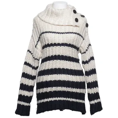 Polotröja (Svart, Vit) från Jean Paul Gaultier for Lindex Akryl, Ull