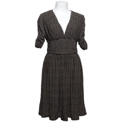 Kjole (Sort, Beige) fra Burberry Elastan, Polyester, Viscose
