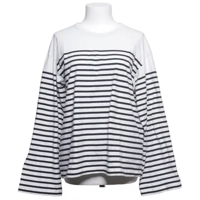Långärmad t-shirt (Vit, Svart) från Arket Bomull