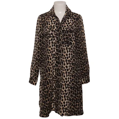Robe chemise (Beige, Noir, Multicolore) de Ambika Trend Polyester