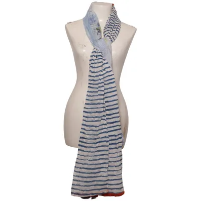 Suit scarf (Blue, White, Multicolored) from Plomo o Plata Cotton