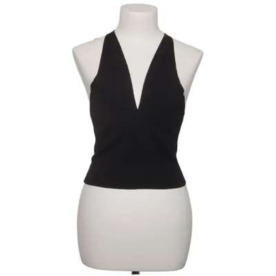 Halternecktopp (Svart) från Zara Polyamid, Viskos