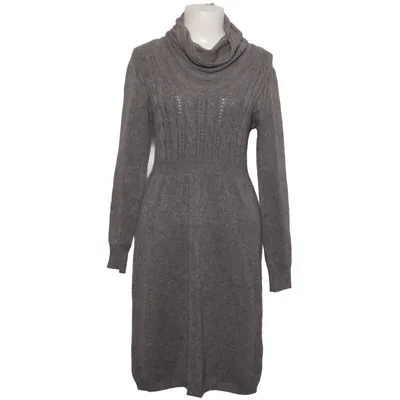 Turtleneck dress (Gray) from Excellent Cashmere, Merino wool, Nylon