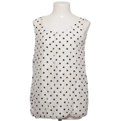 Top (Hvid, Sort) fra Giusy Silke, Viscose