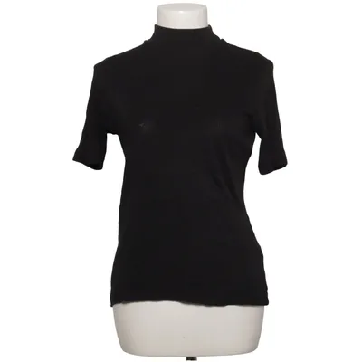 Top (Sort) fra Lisa Tossa Bomuld, Viscose