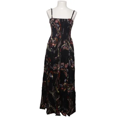 Maxikjole (Sort, Flerfarvet) fra Rima Viscose