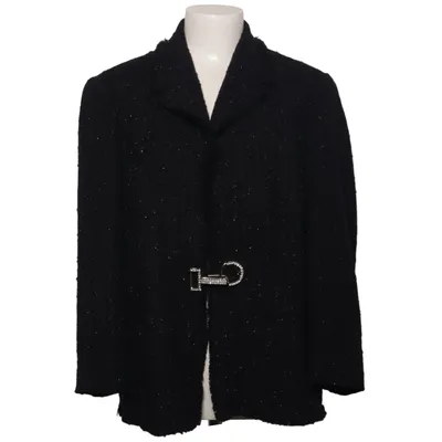 Blazer (Black) from Apriori Polyamide, Polyester, Viscose, Wool