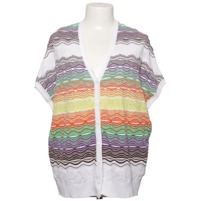 Weste (Weiß, Mehrfarbig) von Missoni Baumwolle, Leinen, Polyamid, Polyester