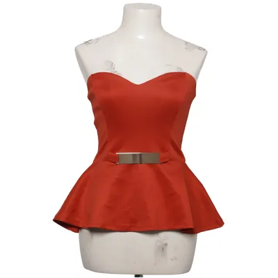 Tube Top (Rot) von Ann Christine Elasthan, Polyester