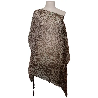 Top (Brown, Green, Multicolored) from Classique Polyester