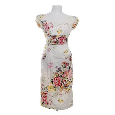 Dress (White, Multicolored) from The Pretty Dress Company Cotton, Elastane, Nylon, Viscose