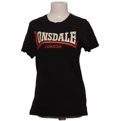 T-shirt (Black) from Lonsdale Cotton