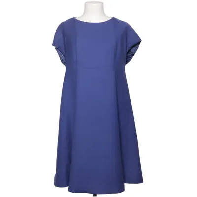 Robe (Bleu) de Cacharel Cupro, Laine