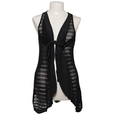 Gilet (Noir) de Miss Miss Élasthane, Soie, Viscose