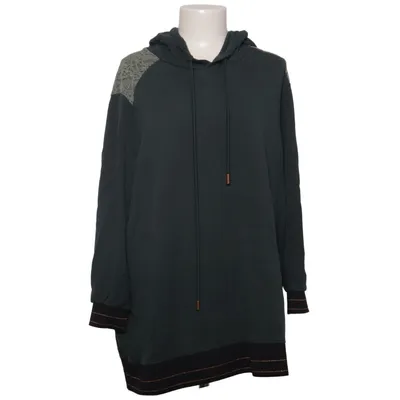 Hoodie (Green, Black) from Yesta Elastane, Viscose