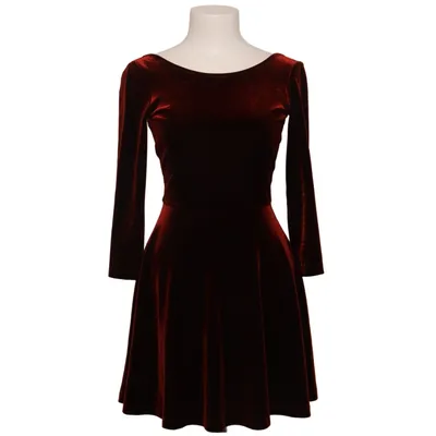 Kjole (Rød) fra American Apparel Elastan, Polyester