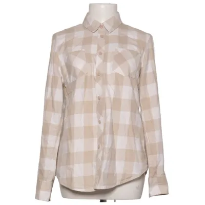 Flannel skjorte (Beige, Hvid) fra Urban Classics Bomuld