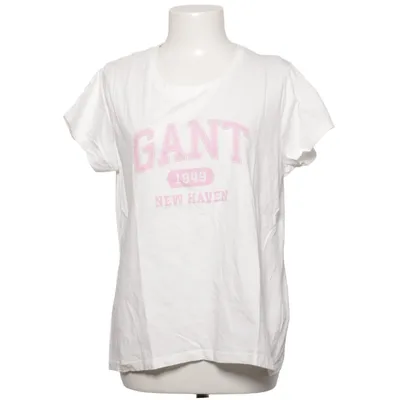 T-shirt (Vit, Rosa) från GANT Bomull