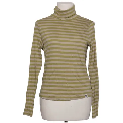 Långärmad t-shirt (Grön, Beige) från Lucy & Yak Modal, Ekologisk bomull