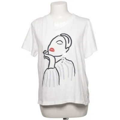 T-shirt (Hvid, Flerfarvet) fra C&A Bomuld