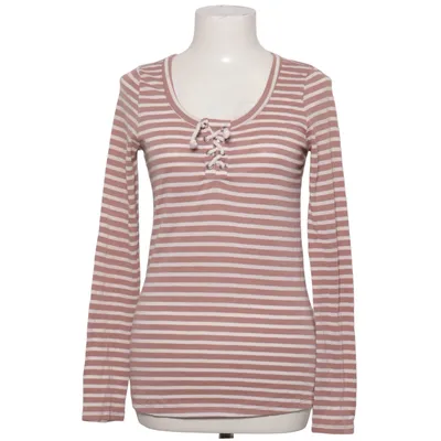 Langærmet t-shirt (Brun, Hvid) fra Stitch & Soul